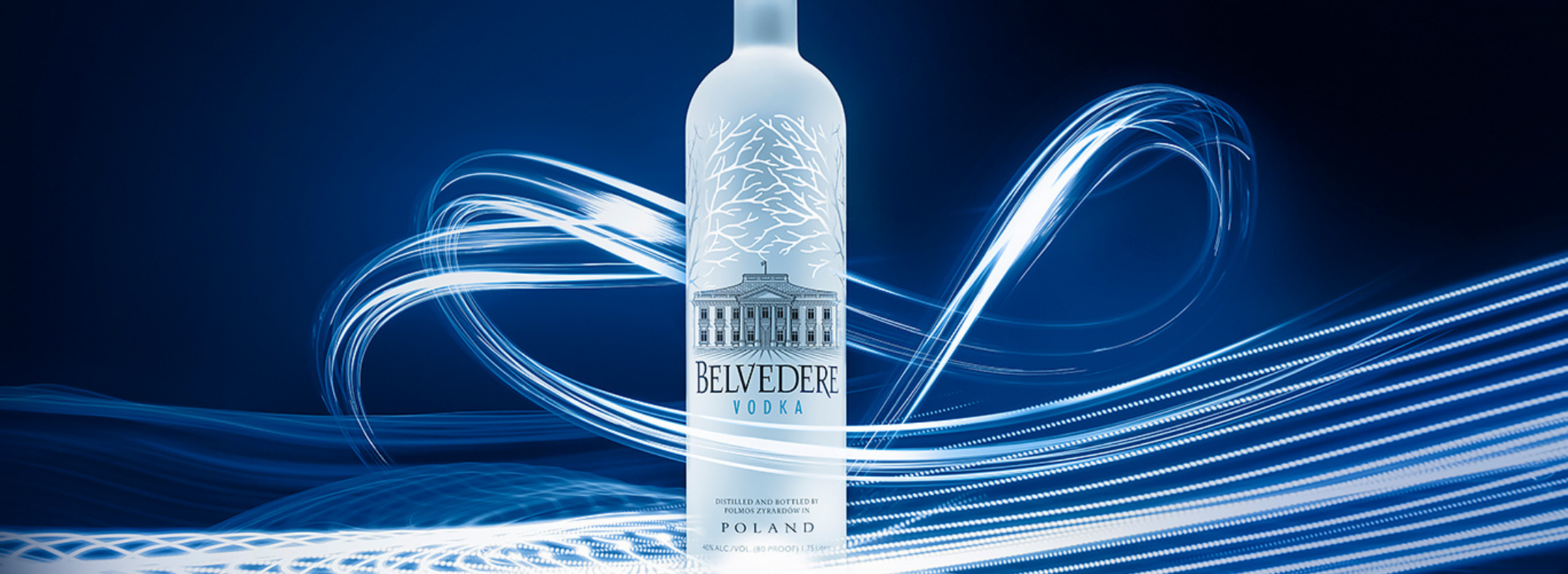 Packshot Factory - Advertising Still Life Product Photography Portfolio - Belvedere  vodka bottle