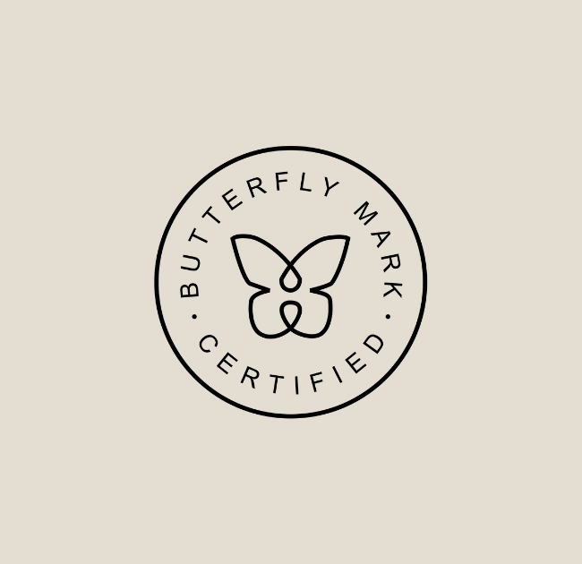 Butterfly Mark certified