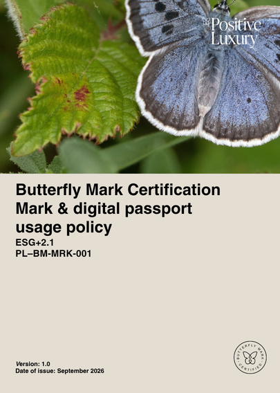 Buttefly Mark Usage Policy